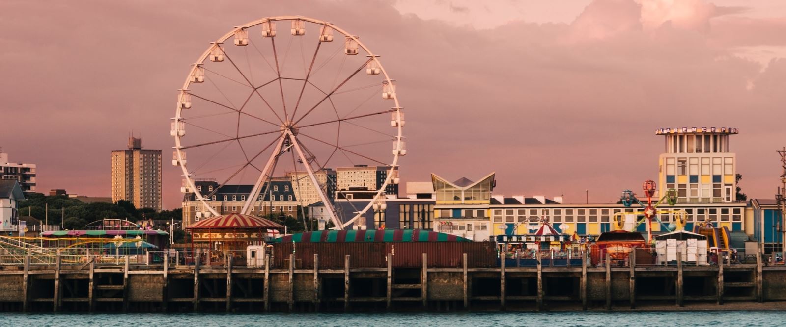Funfair at Clarence Pier
